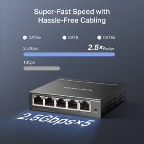 Switch Mercusys MS105GS-M2 (MS105GS-M2) čierny

 obrázok produktu 5 z 7