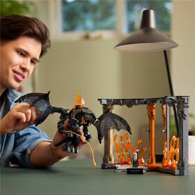 Stavebnica LEGO® Icons 10367 Knižní zarážka: Pán prstenů – Balrog™ 

 obrázok produktu 6 z 9