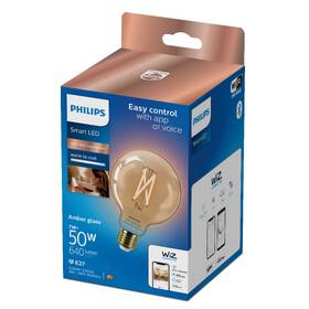 Inteligentná žiarovka Philips Smart LED Smart LED 7W, E27, jantárové sklo, Tunable White 

 obrázok produktu 3 z 3