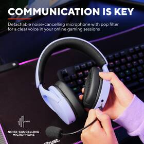 Headset Trust GXT 491 FAYZO fialový

 obrázok produktu 11 z 15