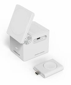 Bezdrôtová nabíjačka Cubenest E311 3v1 s MagSafe biela

 obrázok produktu 3 z 14