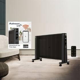 Vykurovací panel Rohnson MICA R-087 Genius Wi-Fi čierny/strieborný

 obrázok produktu 4 z 4