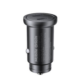 Adaptér do auta Mobile Origin Metal 30W, 2x USB-C čierny

 obrázok produktu 2 z 10