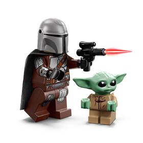 Stavebnica LEGO® Star Wars™ 75436 Mandalorian, Grogu a spídrová motorka 

 obrázok produktu 2 z 9