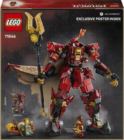Stavebnica LEGO® NINJAGO® 71846 Robot Ohnivého rytiera 

 obrázok produktu 7 z 8