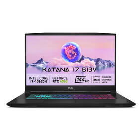 Notebook MSI Katana 17 B13VFK-249CZ čierny

 obrázok produktu 4 z 10