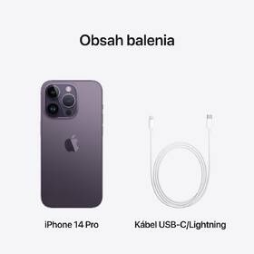 Mobilný telefón Apple iPhone 14 Pro 256GB temne fialový 

 obrázok produktu 8 z 8