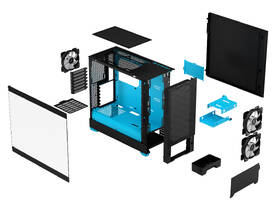 Case FRACTAL DESIGN RGB Cyan Core Tempered Glass Clear Tint čierna

 obrázok produktu 11 z 11