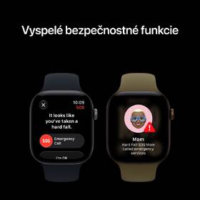 Inteligentné hodinky Apple GPS 42 mm tmavo bronzový hliník, tmavo bronzový milánsky ťah 

 obrázok produktu 5 z 6