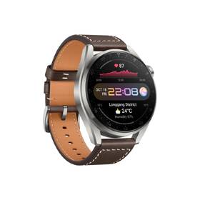 Inteligentné hodinky Huawei Watch 3 Pro - Brown Leather 

 obrázok produktu 2 z 5