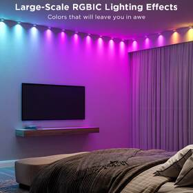 Bodové svietidlo Govee RGBIC LED String Downlights, 3m biele

 obrázok produktu 5 z 11