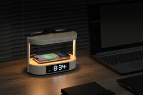 Budík IMMAX TRIPLE DOCK Qi biely

 obrázok produktu 5 z 8