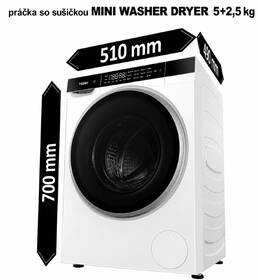 Práčka so sušičkou Haier HWD50-BP12307U-S biela

 obrázok produktu 8 z 9