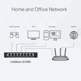 Switch TP-Link LS108G 

 obrázok produktu 5 z 6