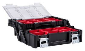 Box na náradie Keter Cantilever Tool Box 18" čierny/sivý/červený

 obrázok produktu 1 z 5