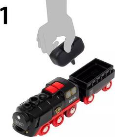 Vláčikodráha BRIO Parná lokomotíva 

 obrázok produktu 4 z 11