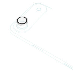 Ochranné sklo šošovky fotoaparátu Epico Aluminium Lens Protectors na Apple iPhone Air strieborné

 obrázok produktu 2 z 5