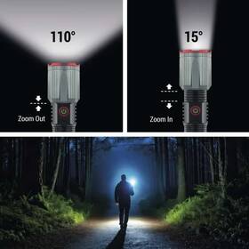 Lampáš EMOS LED nabíjateľná kovová malá 300 lm, 700 mAh čierna

 obrázok produktu 3 z 7