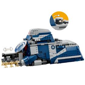 Stavebnica LEGO® Star Wars™ 75435 MTT™ Separatistů z bitvy o Felucii 

 obrázok produktu 3 z 8