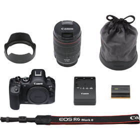 Digitálny fotoaparát Canon R6 Mark II + RF24-105 f/4 L IS USM čierny

 obrázok produktu 11 z 11