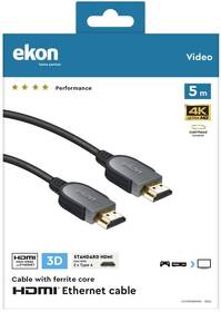 Kábel Ekon HDMI-HDMI V1.4 5MG 

 obrázok produktu 1 z 1