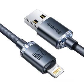 Kábel Baseus USB/L 2,4A 1,2M BK 

 obrázok produktu 1 z 7