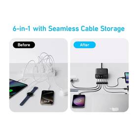 Nabíjačka do siete Anker 112W 3xUSB-C/3xUSB-A čierna

 obrázok produktu 3 z 6