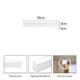 LED stropné svietidlo IMMAX NEO LITE LUNGO SMART, 58cm, 20W, 1520lm, s podporou BEACON, Wi-Fi, TUYA biele

 obrázok produktu 4 z 8
