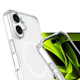 Kryt na mobil Mobile Origin Hybrid MagSafe na Apple iPhone 16 priehľadný

 obrázok produktu 3 z 9
