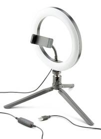 Svetlo CellularLine Selfie Ring s LED osvetlením pre selfie fotky a videá čierne

 obrázok produktu 3 z 8