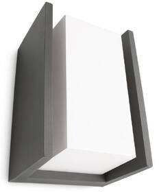 Nástenné svietidlo Philips Bridge, 1xE27 - antracitové 

 obrázok produktu 1 z 2
