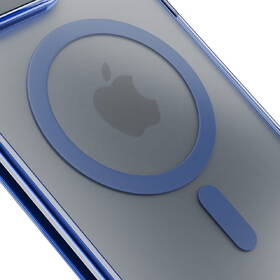 Kryt na mobil 3mk Frosty MagCase na Apple iPhone 13 čierny/modrý

 obrázok produktu 3 z 6
