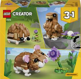 Stavebnica LEGO® Creator 3 v 1 31376 Roztomilý křeček s květinou 

 obrázok produktu 6 z 7