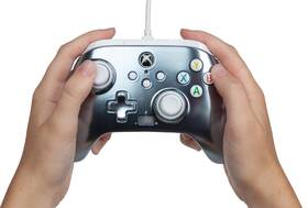 Gamepad PowerA Enhanced Wired pre Xbox Series X|S - Metallic Ice 

 obrázok produktu 8 z 9