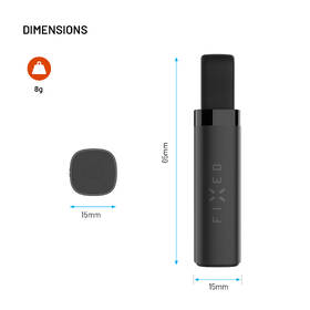 Lokátor FIXED Tag Stick s podporou Find My čierny

 obrázok produktu 8 z 9
