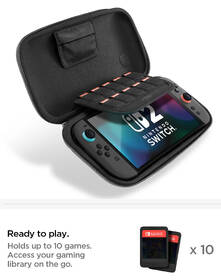 Puzdro Spigen Klasden Pouch - Nintendo Switch 2 sivé

 obrázok produktu 11 z 14
