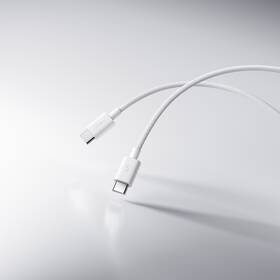 Kábel Xiaomi USB-C/USB-C, 3A, 60W, 1m biely

 obrázok produktu 3 z 6