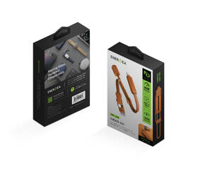 Kábel Energea Sheath Key 2v1 nabíjecí a datový - na kľúčenku (60 W) oranžový

 obrázok produktu 3 z 3