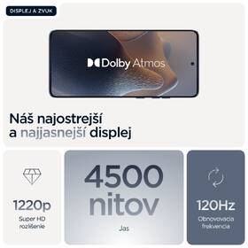 Mobilný telefón Motorola Edge 60 Fusion 5G 8 GB / 256 GB sivý

 obrázok produktu 7 z 20