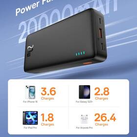 Powerbank Baseus Airpow 20000mAh, 20W čierna

 obrázok produktu 2 z 4