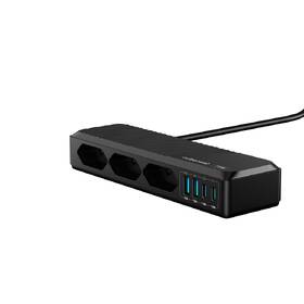 Kábel predlžovací Cubenest PowerStrip SlimLine 2xUSB-A + 2x USB-C 70W čierny

 obrázok produktu 2 z 14