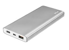 Powerbank Trust Omni Thin 10000mAh, USB-C, QC 3.0 strieborná

 obrázok produktu 2 z 5