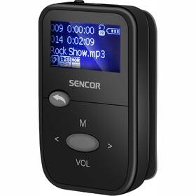 MP3 prehrávač Sencor SFP 4408 BK 8GB čierny

 obrázok produktu 1 z 5