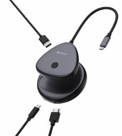 Adaptér Verbatim Share my Screen WDA-02, USB-C, 4K 

 obrázok produktu 5 z 14