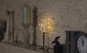 Vianočné osvetlenie EMOS girlanda – kamienky, 1,2 m, 40LED, vnútorná, teplá biela, časovač 

 obrázok produktu 5 z 7