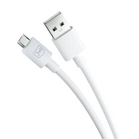 Kábel 3mk Hyper USB-A/microUSB, 2,4A, 1,2m biely

 obrázok produktu 3 z 8