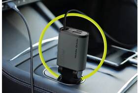 Adaptér do auta Mobile Origin 3in1 50W CA27 - USB-C, USB-A + USB-C kábel čierny/sivý

 obrázok produktu 13 z 13