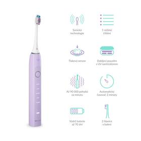 Zubná kefka TrueLife SonicBrush Clean70 UV Lavender fialová

 obrázok produktu 3 z 12