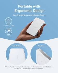 Powerbank Anker MagGo 10000 mAh, 30W biely

 obrázok produktu 2 z 3