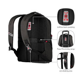 Batoh na notebook Wenger MX Professional 16" sivý

 obrázok produktu 11 z 14